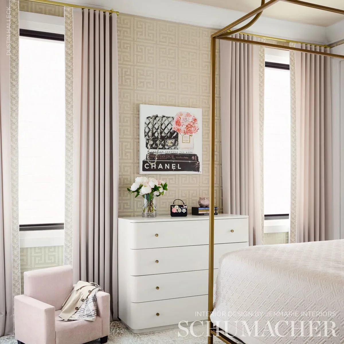 GREEK KEY SISAL SILVER Schumacher Wallpaper wallpaper - SKU 5005690