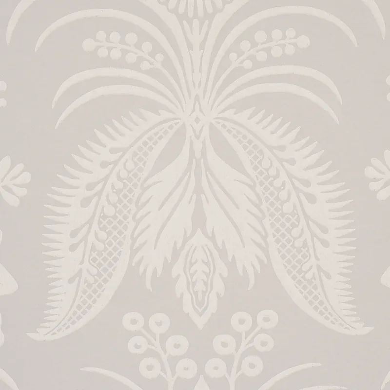 GRETA - GREY Schumacher Wallpaper | Wallpaper Twins GRETA GREY Schumacher Wallpaper wallpaper - SKU 5012721