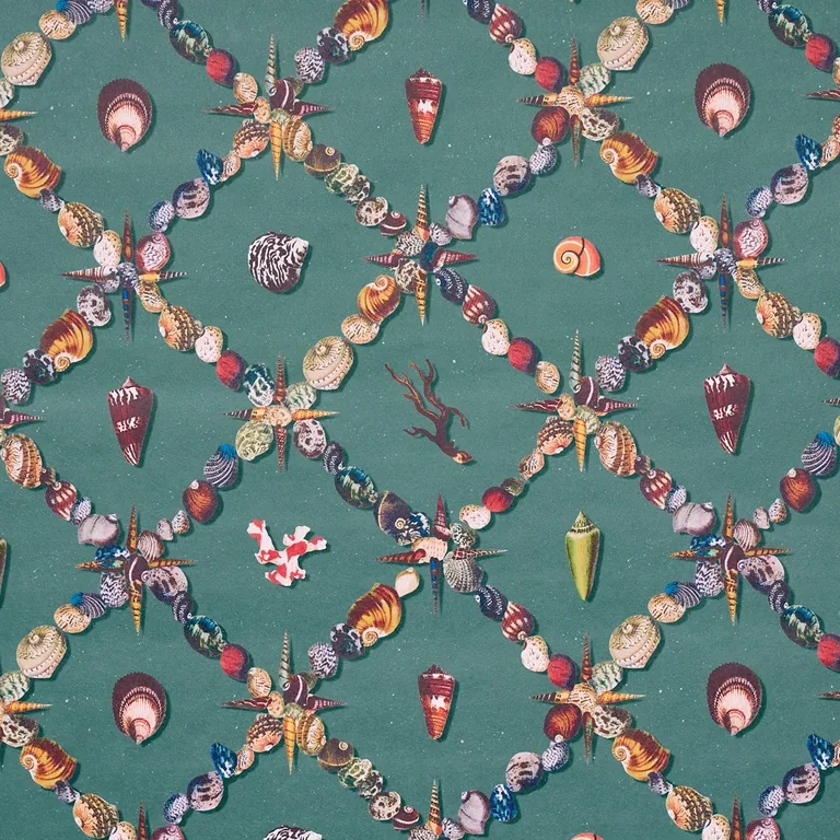 Schumacher GROTTO TREILLAGE wallpaper