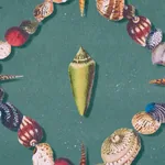 GROTTO TREILLAGE MULTI ON TEAL Schumacher Wallpaper wallpaper - SKU 5014490