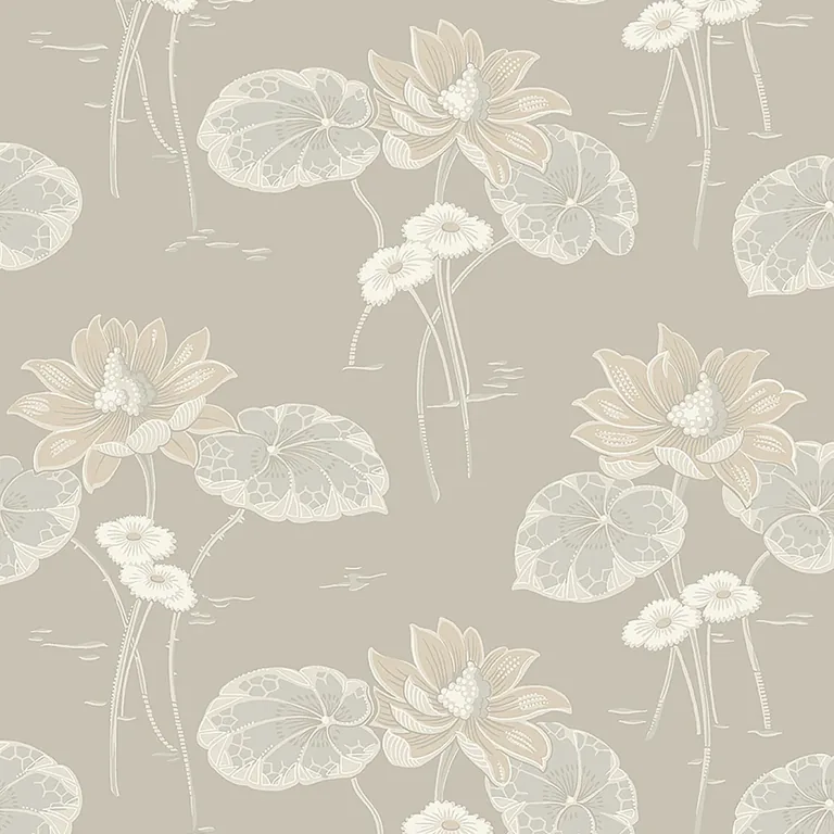 Schumacher HAGA wallpaper, color STONE, SKU 4169