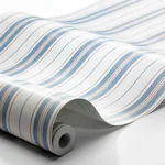 HAMNSKÄR STRIPE - BLUE AND RED Schumacher Wallpaper | Wallpa HAMNSKÄR STRIPE BLUE AND RED Schumacher Wallpaper wallpaper - SKU 8874