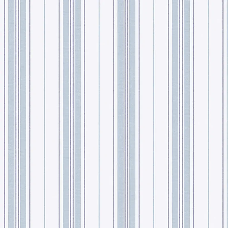 Schumacher HAMNSKÄR STRIPE wallpaper, color BLUES, SKU 8875