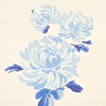 HANA SISAL - BLUE Schumacher Wallpaper | Wallpaper Twins HANA SISAL BLUE Schumacher Wallpaper wallpaper - SKU 5009042