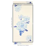 HANA SISAL - BLUE Schumacher Wallpaper | Wallpaper Twins HANA SISAL BLUE Schumacher Wallpaper wallpaper - SKU 5009042