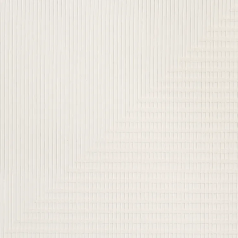 Schumacher HAND COMBED TRIANGLES wallpaper, color WHITE, SKU 5016521
