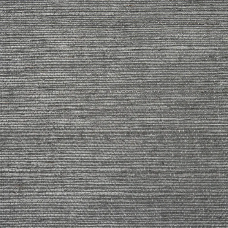 Schumacher HARUKI SISAL wallpaper, color CHARCOAL, SKU 5004720