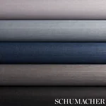 HARUKI SISAL CHARCOAL Schumacher Wallpaper wallpaper - SKU 5004720