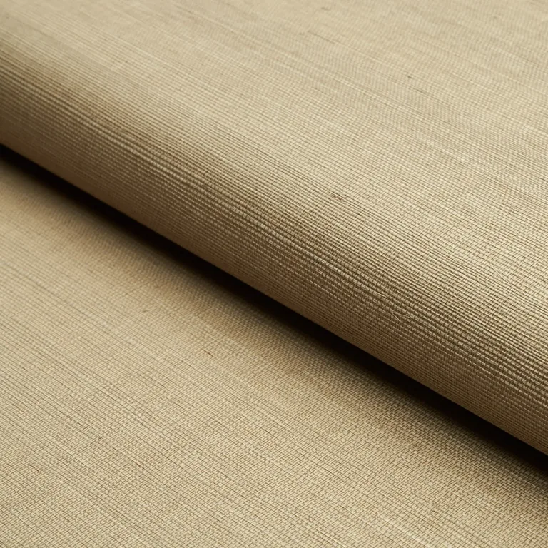 Schumacher HARUKI SISAL wallpaper, color DRIFTWOOD, SKU 5004702