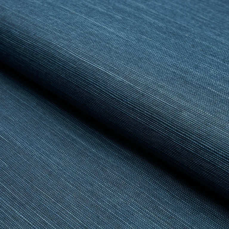 Schumacher HARUKI SISAL wallpaper, color INDIGO, SKU 5004722