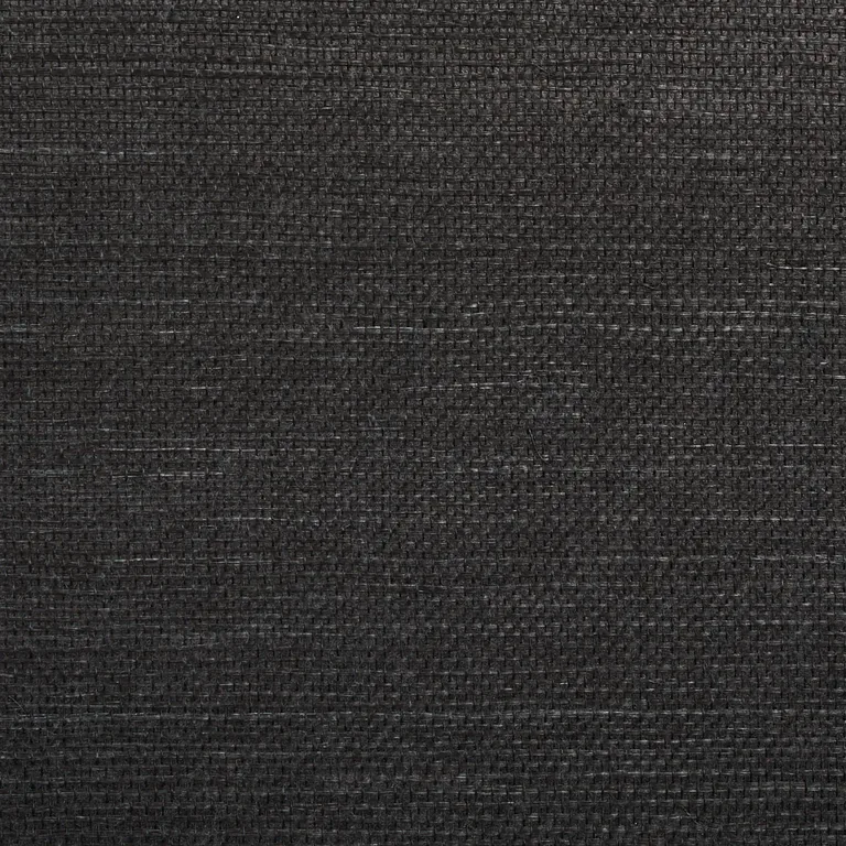 Schumacher HARUKI SISAL wallpaper, color JET, SKU 5004715