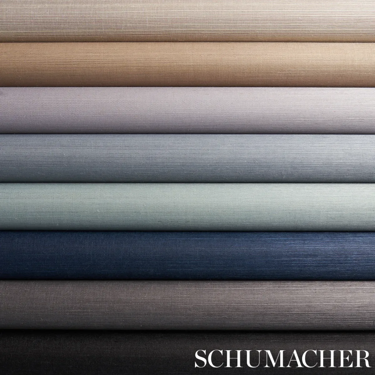 HARUKI SISAL - SILVER Schumacher Wallpaper | Wallpaper Twins HARUKI SISAL SILVER Schumacher Wallpaper wallpaper - SKU 5004700