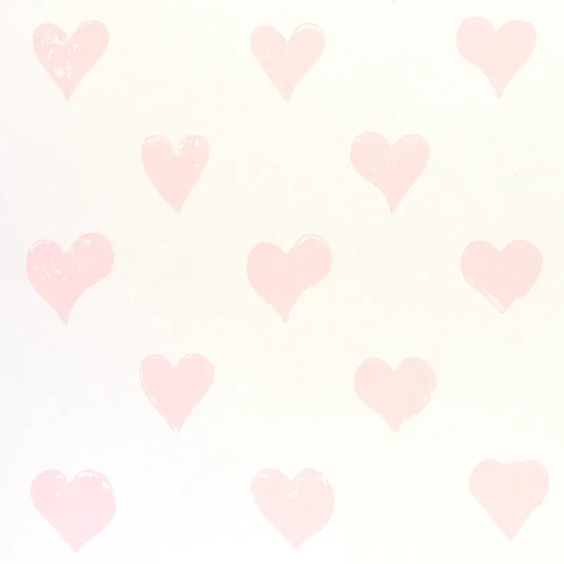 Hearts - PINK Schumacher Wallpaper | Wallpaper Twins Hearts PINK Schumacher Wallpaper wallpaper - SKU 5011160