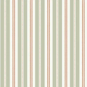 HEDDA SAGE AND RUST Schumacher Wallpaper wallpaper - SKU 5819