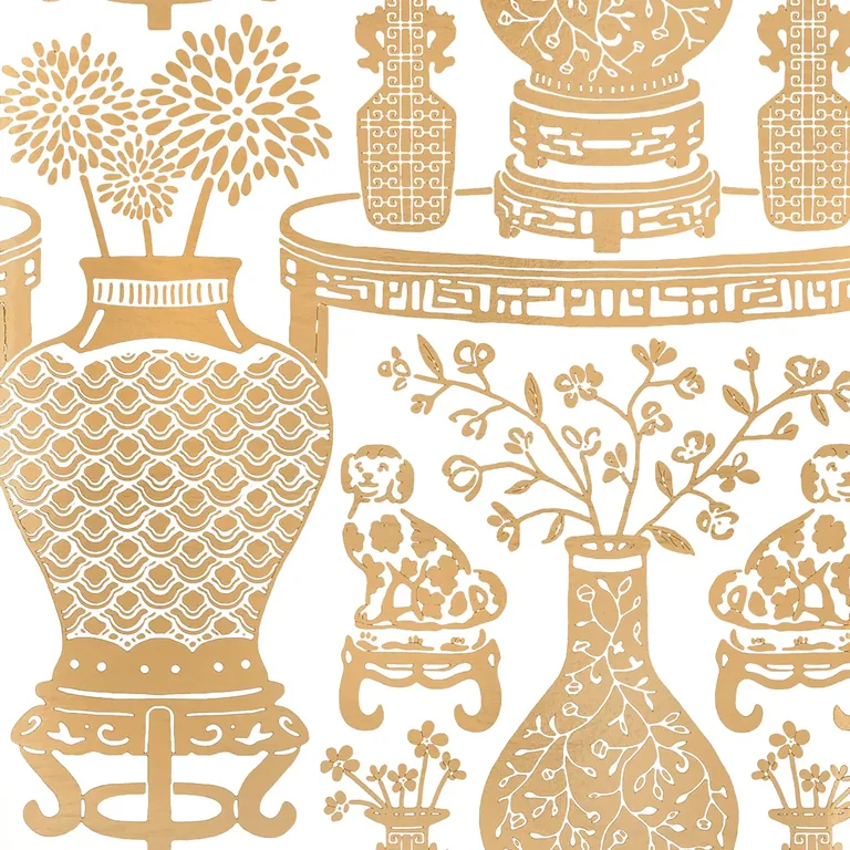 Schumacher HELLENE MYLAR wallpaper