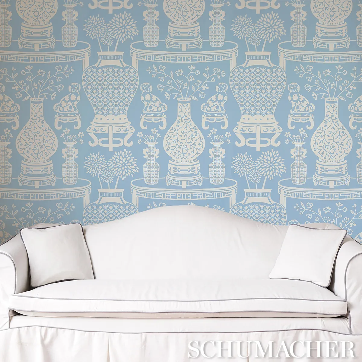 HELLENE SKY Schumacher Wallpaper wallpaper - SKU 5010551
