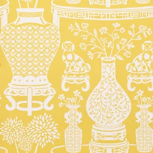 HELLENE YELLOW Schumacher Wallpaper wallpaper - SKU 5010550