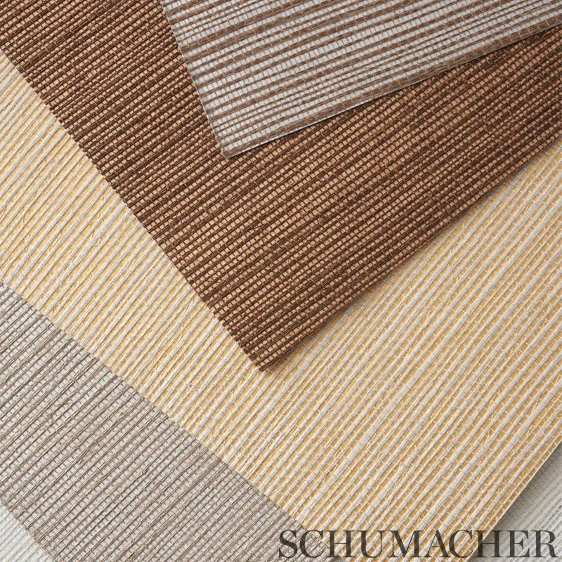 HEMP SHIMMER - AQUA SHIMMER Schumacher Wallpaper | Wallpaper HEMP SHIMMER AQUA SHIMMER Schumacher Wallpaper wallpaper - SKU 5007876