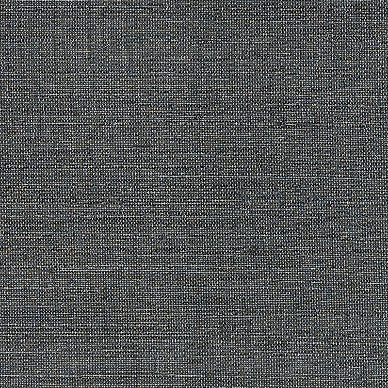 HEMP SHIMMER SLATE SHIMMER Schumacher Wallpaper wallpaper - SKU 5007879