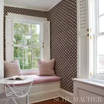HERALDIC BROWN Schumacher Wallpaper wallpaper - SKU 5013493
