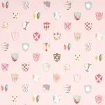 HERALDIC - PINK Schumacher Wallpaper | Wallpaper Twins HERALDIC PINK Schumacher Wallpaper wallpaper - SKU 5013492