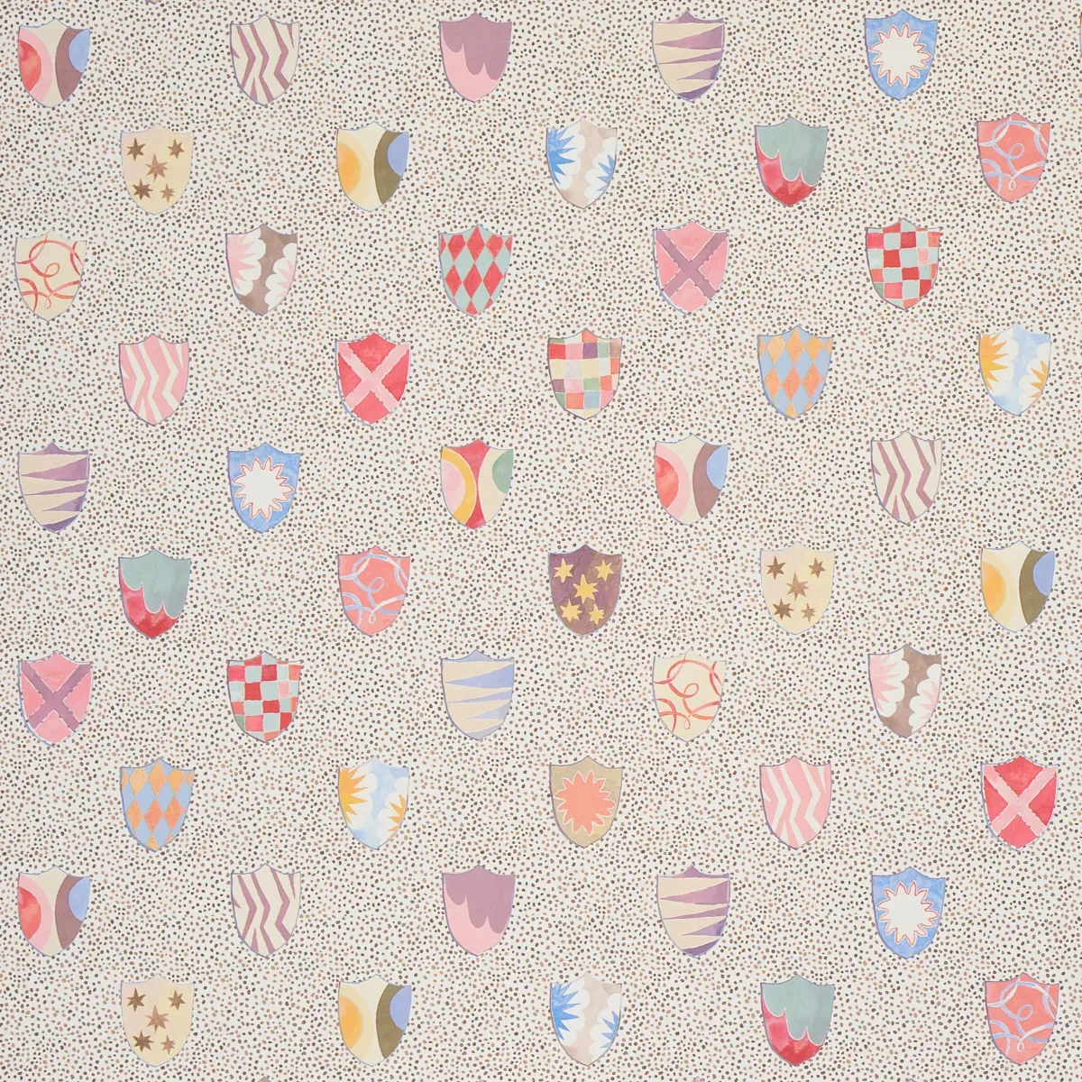 HERALDIC SPREZZATURA Schumacher Wallpaper wallpaper - SKU 5013490