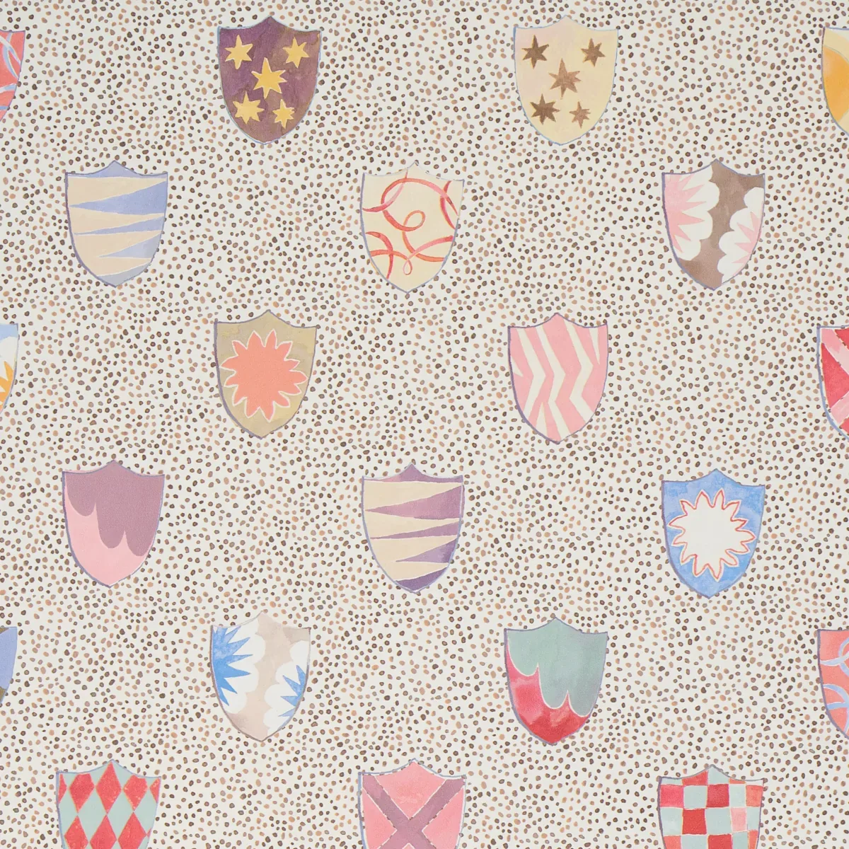 HERALDIC - SPREZZATURA Schumacher Wallpaper | Wallpaper Twin HERALDIC SPREZZATURA Schumacher Wallpaper wallpaper - SKU 5013490