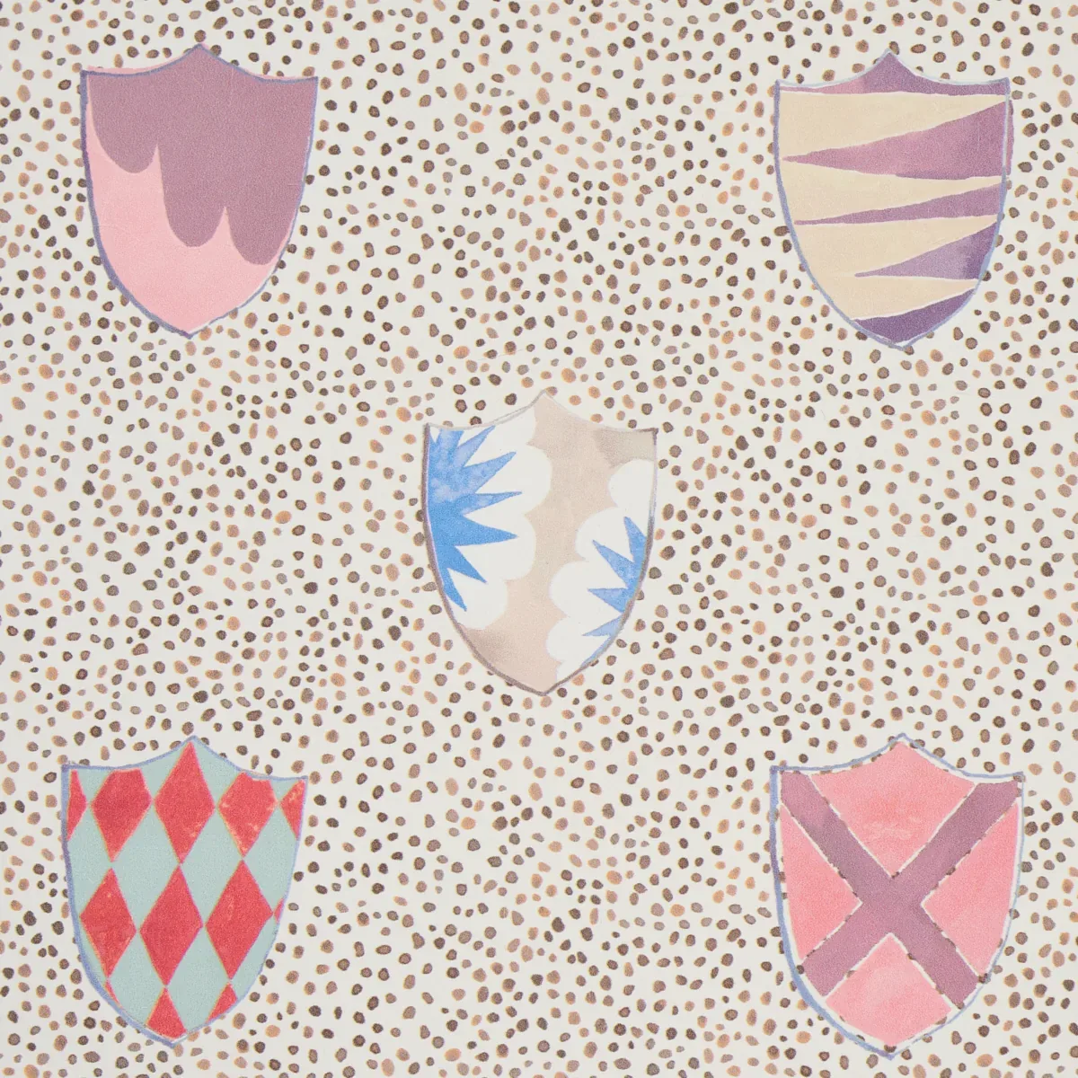 HERALDIC - SPREZZATURA Schumacher Wallpaper | Wallpaper Twin HERALDIC SPREZZATURA Schumacher Wallpaper wallpaper - SKU 5013490