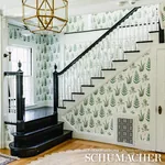 HERBA LEAF Schumacher Wallpaper wallpaper - SKU 7657