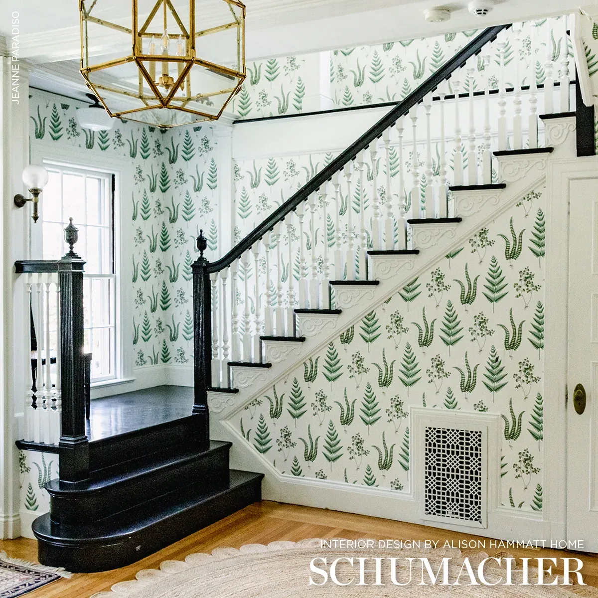HERBA LEAF Schumacher Wallpaper wallpaper - SKU 7657