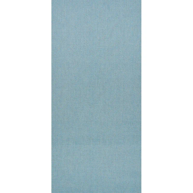 HERRINGBONE PAPERWEAVE SKY Schumacher Wallpaper wallpaper - SKU 5010234