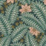 HIDDEN IVY - SPRUCE Schumacher Wallpaper | Wallpaper Twins HIDDEN IVY SPRUCE Schumacher Wallpaper wallpaper - SKU 2250