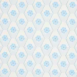 HIVE BLOOM - BLUES Schumacher Wallpaper | Wallpaper Twins HIVE BLOOM BLUES Schumacher Wallpaper wallpaper - SKU 5013161