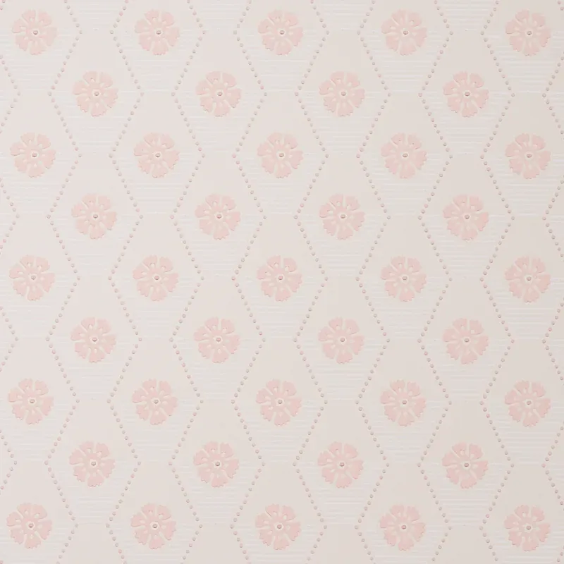 HIVE BLOOM BLUSH Schumacher Wallpaper wallpaper - SKU 5013163