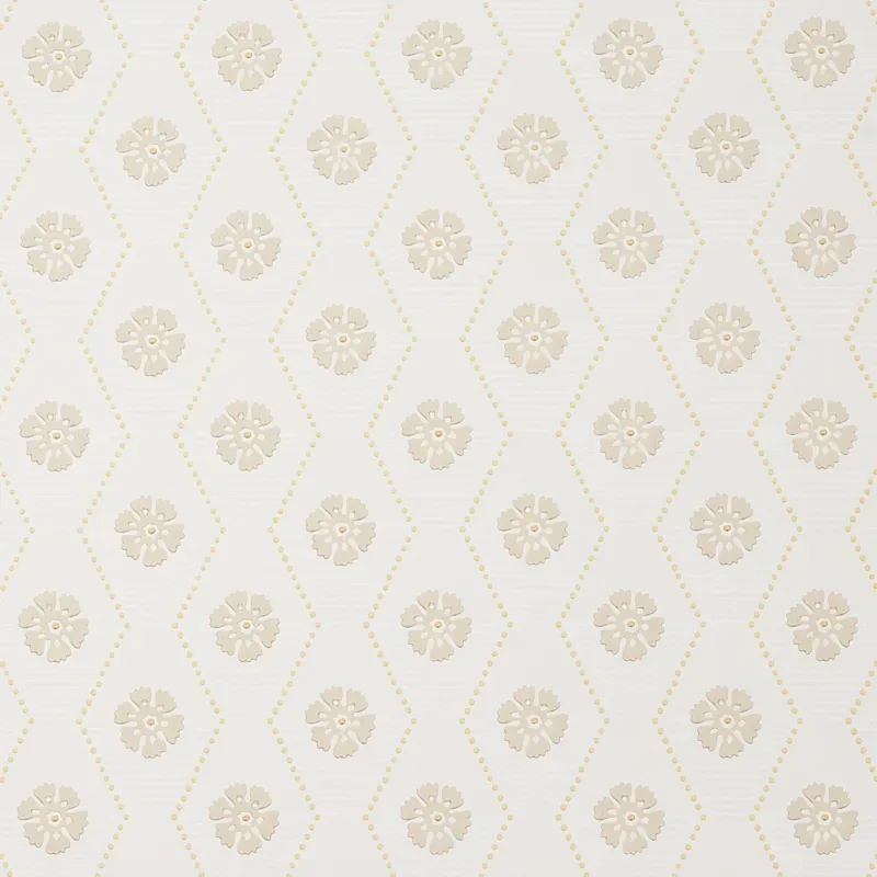 HIVE BLOOM SAND Schumacher Wallpaper wallpaper - SKU 5013162