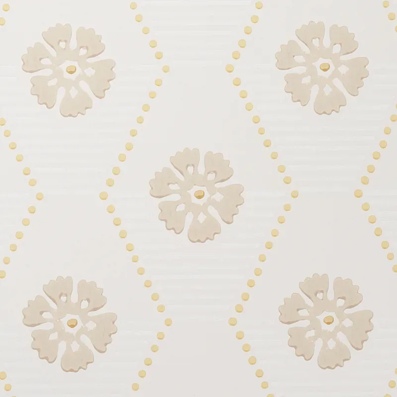 HIVE BLOOM SAND Schumacher Wallpaper wallpaper - SKU 5013162