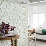 HONEYSUCKLE - IVORY Schumacher Wallpaper | Wallpaper Twins HONEYSUCKLE IVORY Schumacher Wallpaper wallpaper - SKU 8852