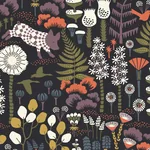 HOPPMOSSE MIDNIGHT Schumacher Wallpaper wallpaper - SKU 1452
