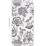 HOTHOUSE FLOWERS SILHOUETTE BLACK AND WHITE Schumacher Wallpaper wallpaper - SKU 5015323