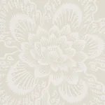 HOTHOUSE FLOWERS SILHOUETTE CREAM Schumacher Wallpaper wallpaper - SKU 5015320