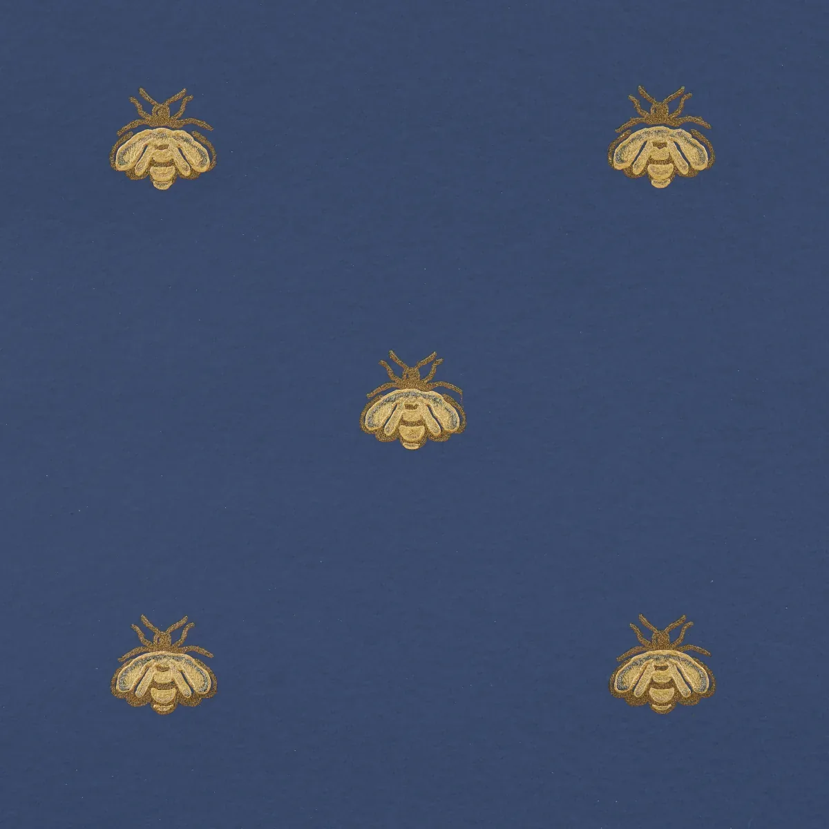 HUBERT'S BEES - MIDNIGHT & GOLD Schumacher Wallpaper | Wallp HUBERT'S BEES MIDNIGHT & GOLD Schumacher Wallpaper wallpaper - SKU 5015531