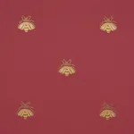 HUBERT'S BEES ROUGE & GOLD Schumacher Wallpaper wallpaper - SKU 5015532