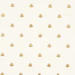 HUBERT'S BEES - WHITE & GOLD Schumacher Wallpaper | Wallpape HUBERT'S BEES WHITE & GOLD Schumacher Wallpaper wallpaper - SKU 5015530