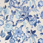 HUNTINGTON GARDENS BLEU MARINE Schumacher Wallpaper wallpaper - SKU 5016660