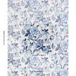 HUNTINGTON GARDENS BLEU MARINE Schumacher Wallpaper wallpaper - SKU 5016660