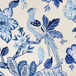 HUNTINGTON GARDENS BLEU MARINE Schumacher Wallpaper wallpaper - SKU 5016660