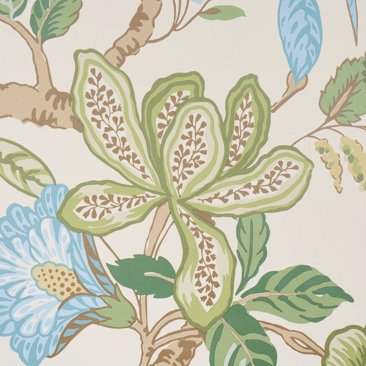 HUNTINGTON GARDENS PARADIS Schumacher Wallpaper wallpaper - SKU 5016662