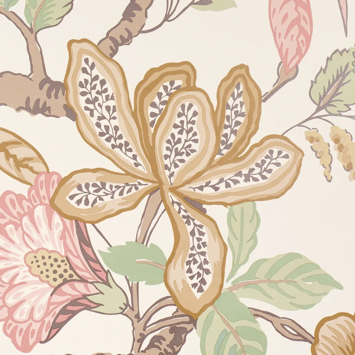 HUNTINGTON GARDENS PÉTALE Schumacher Wallpaper wallpaper - SKU 5016661