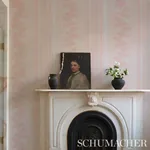 HYDRANGEA DRAPE BLUSH Schumacher Wallpaper wallpaper - SKU 5004458