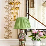 HYDRANGEA DRAPE FAWN Schumacher Wallpaper wallpaper - SKU 5004453